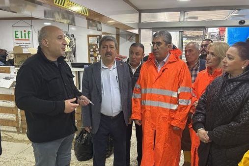 CHP'li Gökhan Günaydın Samsun Havza'daki Sel Felaketini İnceledi