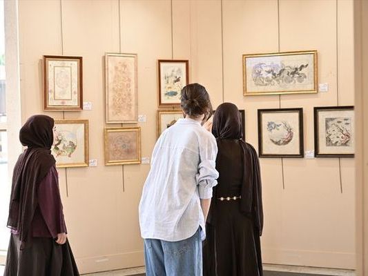 Üsküdar'da Geleneksel Sanatlar Öğrenci Eserleriyle Sergilendi