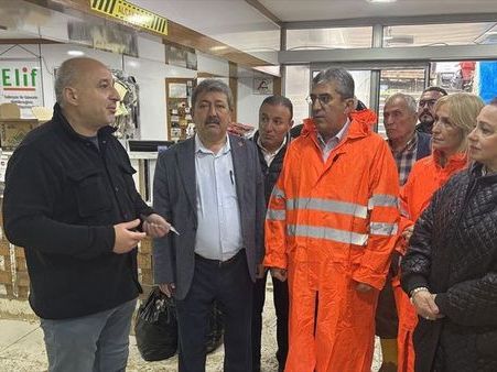 CHP'li Gökhan Günaydın Samsun Havza'daki Sel Felaketini İnceledi