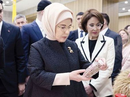 Emine Erdoğan, Kazakistan'da Uluslararası Sıfır Atık Eğitim Laboratuvarı'nı Açtı