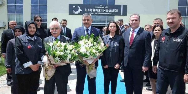 İçişleri Bakanı Çiftçi, Aşkale Geri Gönderme Merkezi'nde İncelemelerde Bulundu