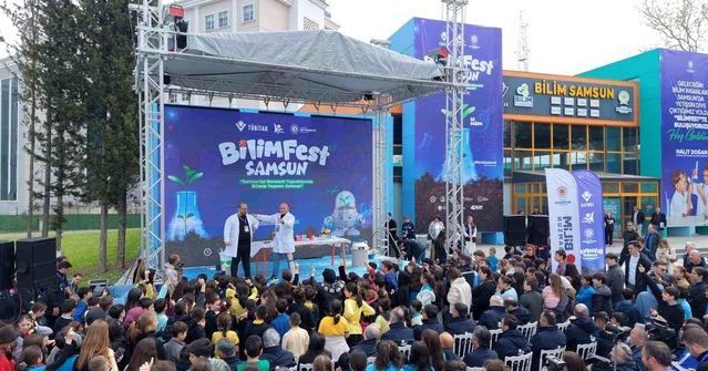 Samsun'da Bilimfest Festivali Bilim ve Teknoloji Tutkusunu Canlandırdı