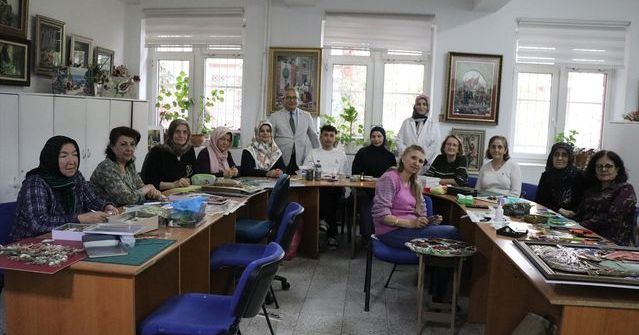 Isparta Halk Eğitim Merkezi'nde Kat'ı Sanatı Kursları Devam Ediyor