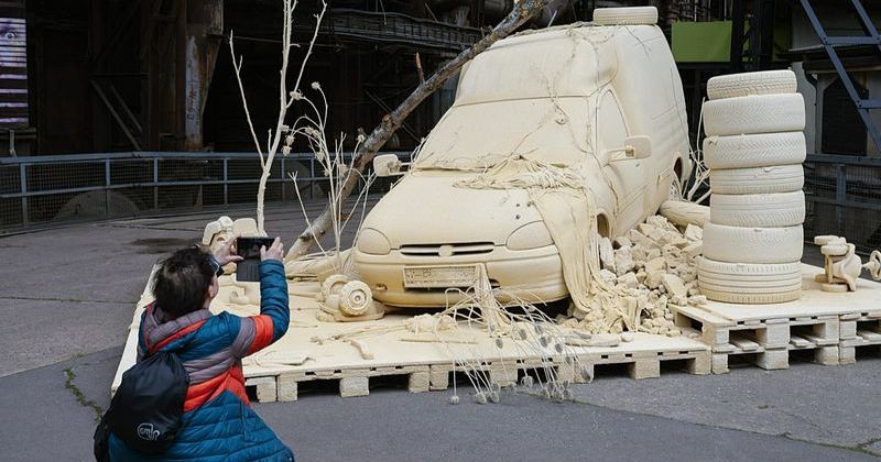 Völklingen Demir Fabrikası Urban Art Bienali ile Sanatla Yeniden Canlanıyor