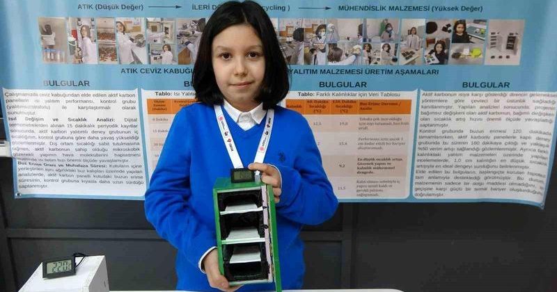 Yozgatlı Genç Öğrenci Doğa Dostu Yalıtım Malzemesiyle Türkiye Dördüncüsü Oldu