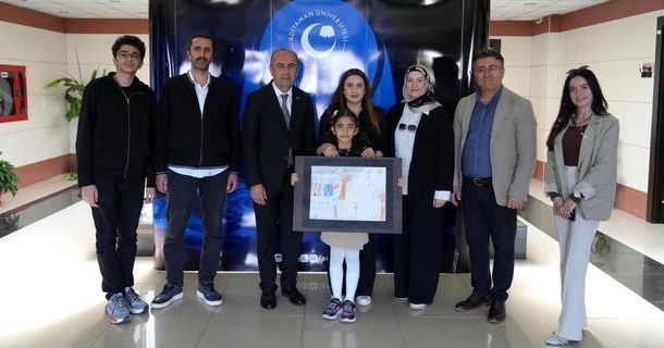 Ayşe Miray Güven, Adıyaman’da Resim Yarışmasında İl Birincisi Seçildi