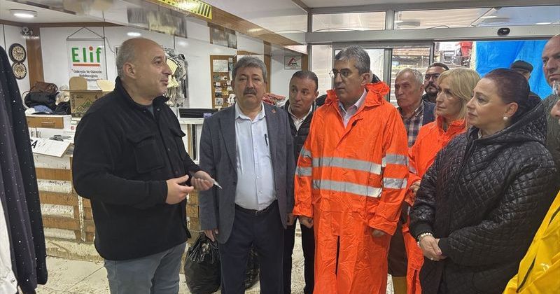 CHP'li Gökhan Günaydın Samsun Havza'daki Sel Felaketini İnceledi