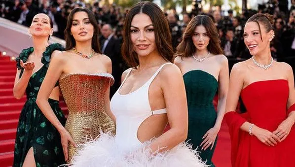Cannes Kırmızı Halısında Parlayan Türk Yıldızları