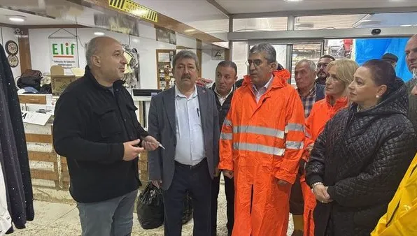 CHP'li Gökhan Günaydın Samsun Havza'daki Sel Felaketini İnceledi