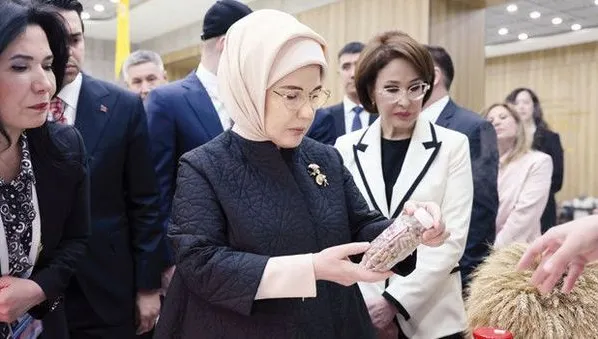 Emine Erdoğan, Kazakistan'da Uluslararası Sıfır Atık Eğitim Laboratuvarı'nı Açtı