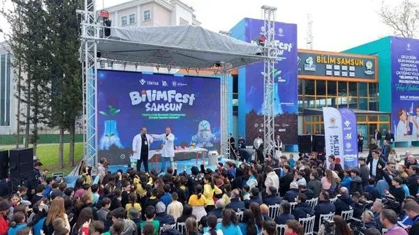 Samsun'da Bilimfest Festivali Bilim ve Teknoloji Tutkusunu Canlandırdı