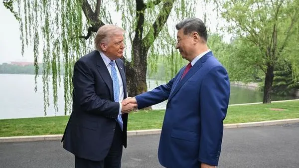 Şi Cinping ve Donald Trump Pekin'de Bir Araya Geldi