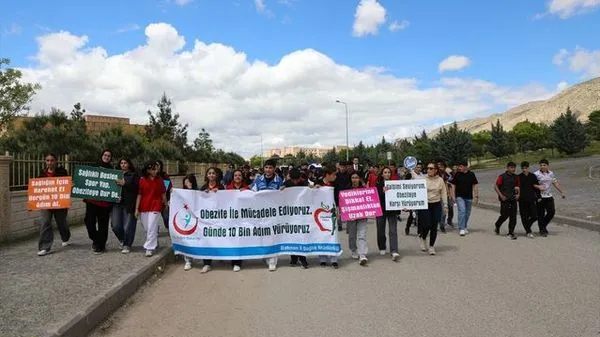 Hasankeyf'te Sağlık İçin Yürüyüş Düzenlendi