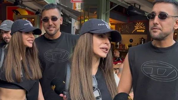 Simge Sağın ve Sevgilisi Icardi Sorularına Kısa Yanıt Verdi