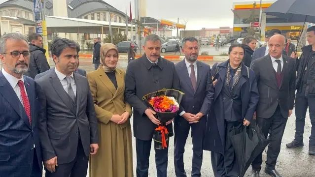 İçişleri Bakanı Mustafa Çiftçi Ağrı'da AK Parti İl Başkanlığıyla Toplandı