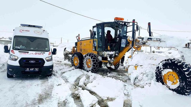 Erzurum ve Çevresinde Kar, Buzlanma ve Çığ Tehlikesi Uyarısı