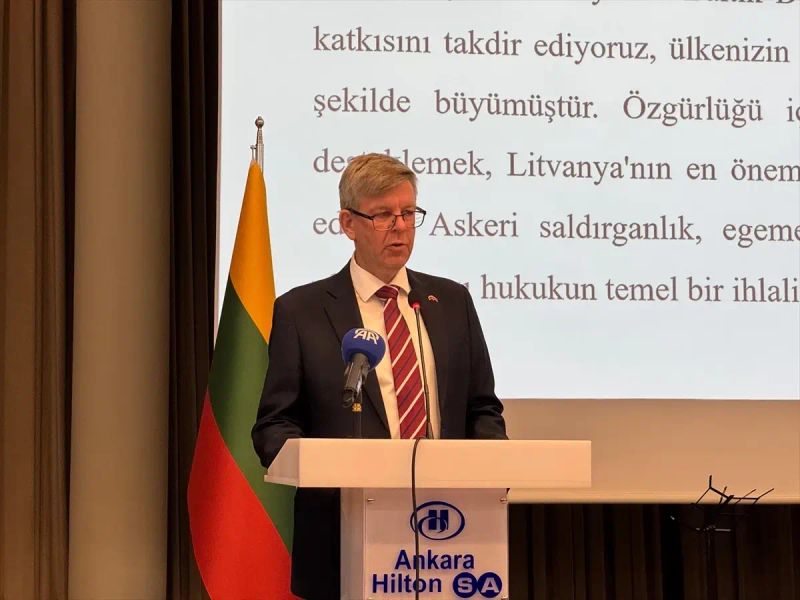 Ankara'da Litvanya Restorasyon Günü Resepsiyonu Düzenlendi