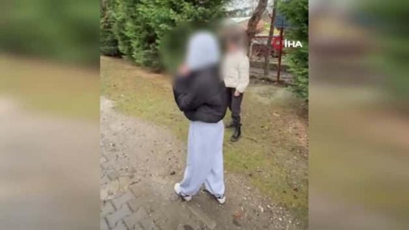 Bolu'da Lise Kızları Arasında Akran Zorbalığı Olayı Görüntülendi