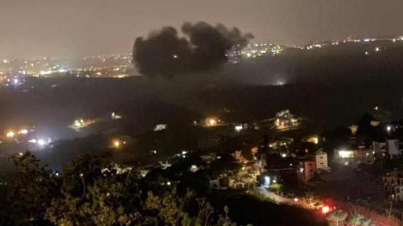 İsrail Ordusu Güney Lübnan'daki Hizbullah Hedeflerine Saldırı Düzenledi