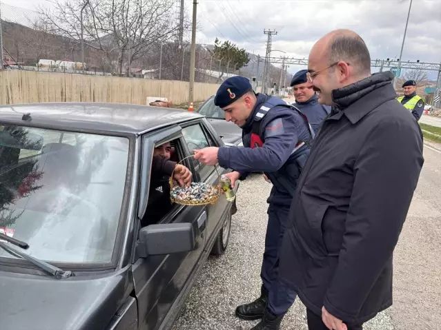 Kaymakam Ahmet Fatih Sungur'dan Bayramda Güvenlik Güçlerine Ziyaret