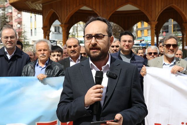 Amasya’da Mescid-i Aksa’nın Kapatılmasına ve İdam Yasasına Tepki Gösterildi