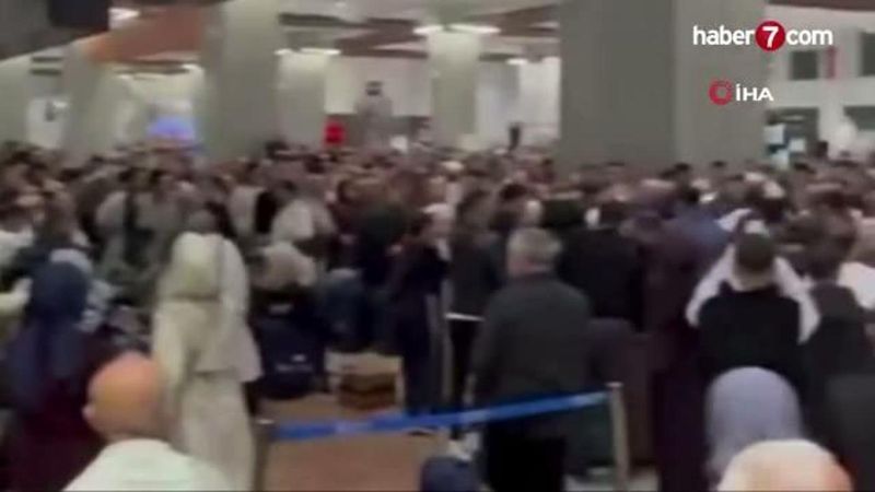 Gaziantep Havalimanı'nda Umre Yolcuları Arasında Çıkan Kavga Polis Müdahalesiyle Sona Erdi