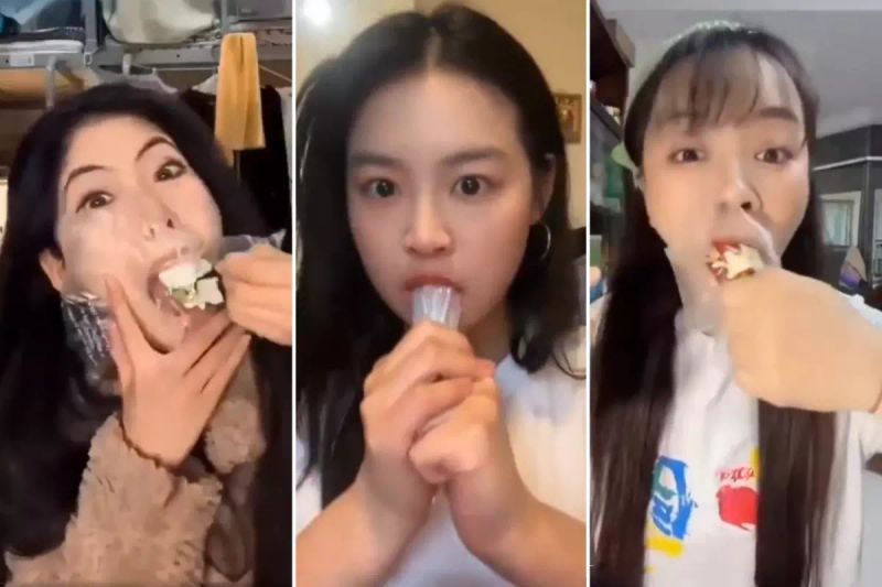 Çin'deki 'Plastik Poşet' Yeme Akımı Sağlık Uzmanlarını Endişelendiriyor