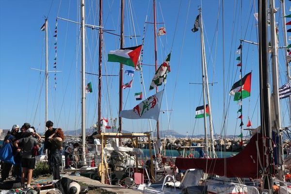 Küresel Sumud Filosu Marsilya'dan Gazze'ye Yardım Görevi İçin Hareket Ediyor