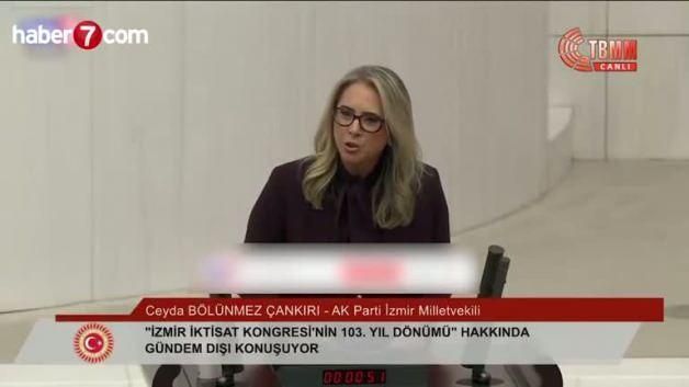 AK Partili Ceyda Bölünmez Çankırı’dan CHP’li Mahmut Tanal’a Sert Tepki