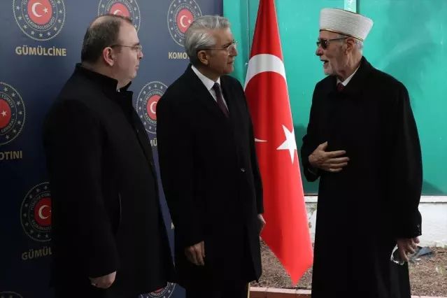 Batı Trakya'da Bayramlaşma Töreni Geniş Katılımla Gerçekleştirildi