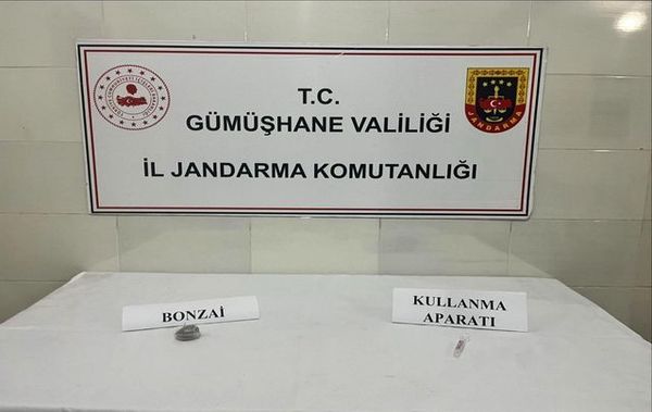 Gümüşhane Şiran'da Jandarmadan Sentetik Kannabinoid Operasyonu