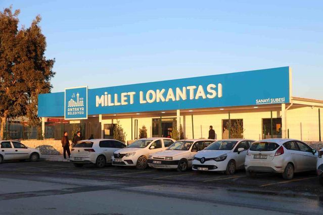Antakya Belediyesi Millet Lokantası Sanayi Şubesi Kapılarını Açtı