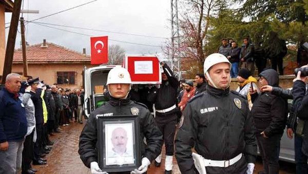 Şehit Polis Serkan Ünal’a Mersin ve Kırıkkale’de Son Veda