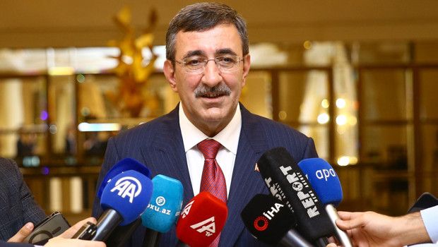 Cumhurbaşkanı Yardımcısı Yılmaz, Azerbaycan'daki TDT Toplantısında Önemli Açıklamalarda Bulundu