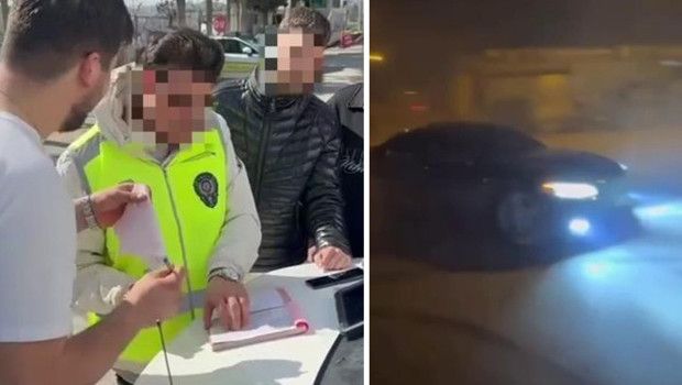 Antakya'da Drift Yapan Sürücüye Sosyal Medyada Paylaşım Sonrası 58 Bin Lira Ceza Verildi
