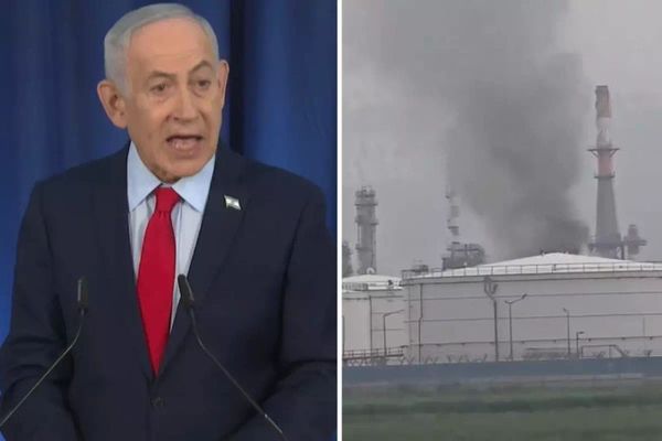 İran'ın Füze Saldırısı Sonrası İsrail'in Hayfa Rafinerilerinde Yangın ve Elektrik Kesintisi