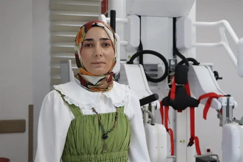 Sivas Numune Hastanesi'ne Robotik Yürüyüş Rehabilitasyon Cihazı Getirildi