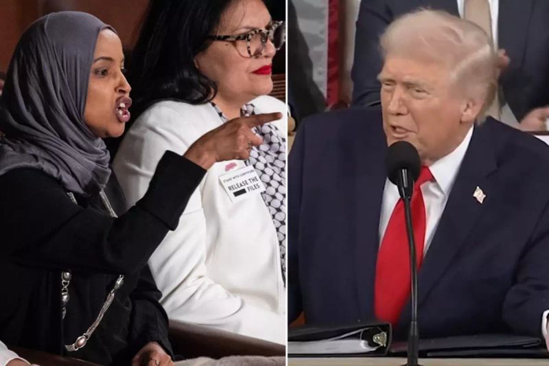 Trump ile İlhan Omar Arasında Göçmen Politikaları Üzerine Sert Çatışma