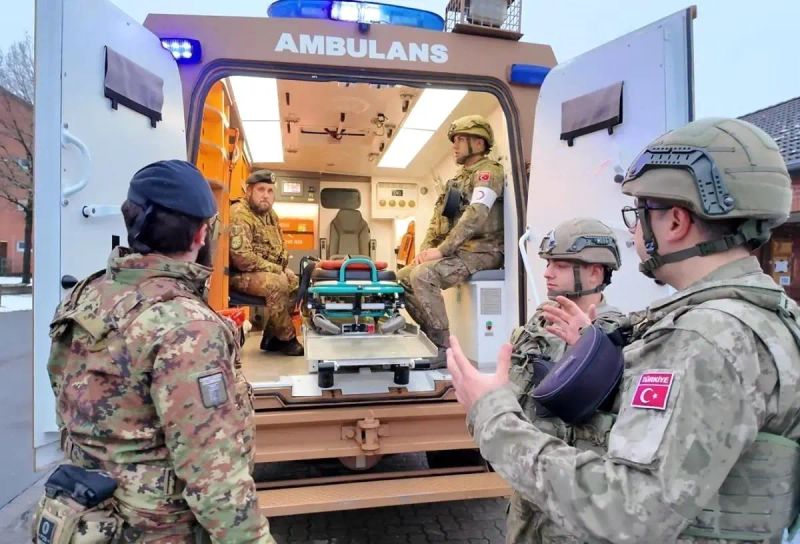 NATO, TSK'nın 66. Mekanize Piyade Tugayı Sağlık Birimini Övdü