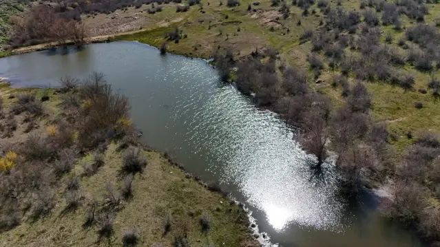 Kırklareli Yündalan Göleti'nin Su Seviyesi Yağışlarla Yüzde 75'e Yükseldi