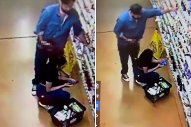 California Marketinde Taciz Olayı: Genç Kadına Cinsel Teşhircilik Yapıldı