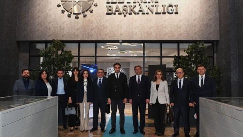 Azerbaycan Medya Kalkınma Ajansı Başkanı Ahmet İsmayilov, DMM'yi Ziyaret Etti