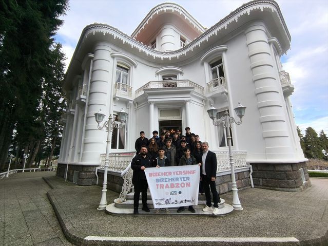 Yomra Fen Lisesi Öğrencileri Trabzon’un Tarihi Mekanlarında Tarih Dersi İşledi