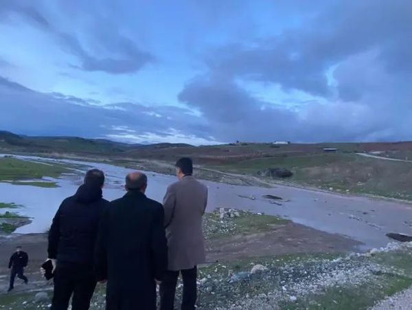 Kilis'te Traktörle Mahsur Kalan Kişi AFAD Tarafından Kurtarıldı