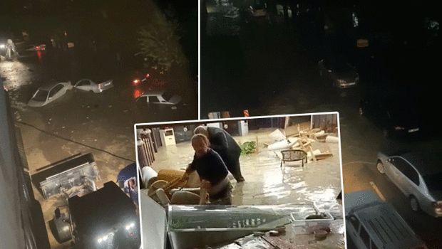 Osmaniye Kadirli’de Sel Felaketinde 2 Kişi Hayatını Kaybetti, Anlar Kamerada