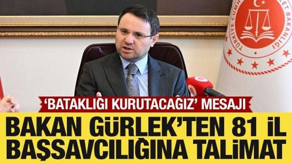 Bakan Gürlek'ten Yasa Dışı Bahisle Mücadelede 81 İl Başsavcılığına Talimat
