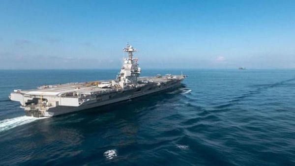 USS Gerald R. Ford Uçak Gemisinde Tuvalet Sorunları Mürettebatı Zorluyor