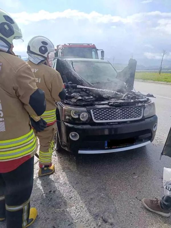 Hatay'da Seyir Halindeki Cipte Çıkan Yangın Kısa Sürede Söndürüldü