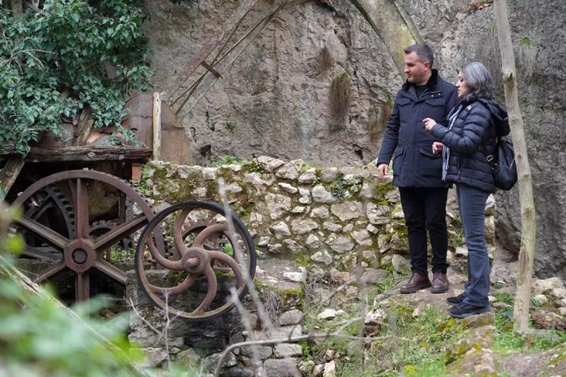 Bilecik'teki Tarihi Değirmende 3 Boyutlu Tarama ve Ölçüm Çalışmaları Başladı