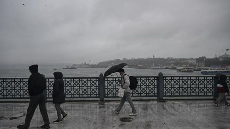Meteoroloji 14 İlde Kuvvetli Kar Uyarısı Verdi, İstanbul’da Yağış Sürecek